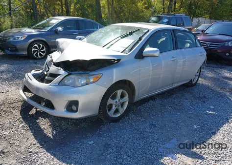 2013 Toyota Corolla Le из США, поврежденный, VIN 2T1BU4EE2DC065243